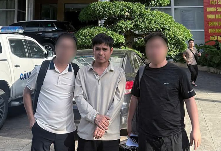 Đà Nẵng bắt giữ đối tượng truy nã sau gần 2 năm lẩn trốn tại nước ngoài. Ảnh: Công an Đà Nẵng cung cấp