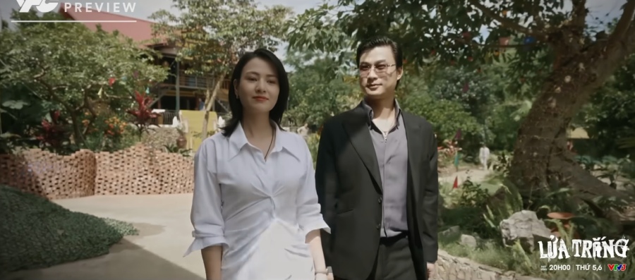 Cương thể hiện rõ sự lo lắng cho Mai trong tập 8 phim “Lửa trắng“. Ảnh: VFC.