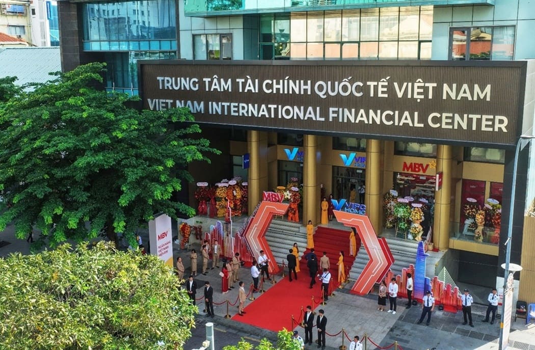 MBV khai trương trụ sở kinh doanh tại tòa nhà của Trung tâm Tài chính Quốc tế Việt Nam tại TP. HCM. Ảnh: MBV