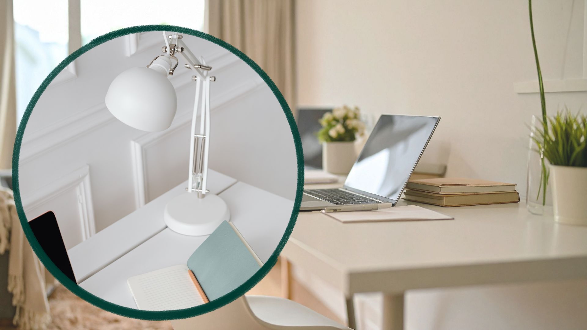 Designing a scientific home working corner helps create a comfortable space and increase work inspiration. Graphics: Thanh Thanh/Source: Canva