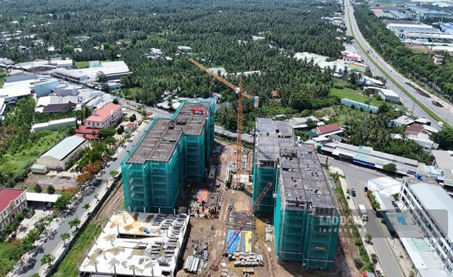 Nhà ở xã hội Công đoàn được nhiều công nhân kỳ vọng sẽ mở ra cơ hội an cư, lập nghiệp lâu dài. Ảnh: Hoàng Lộc