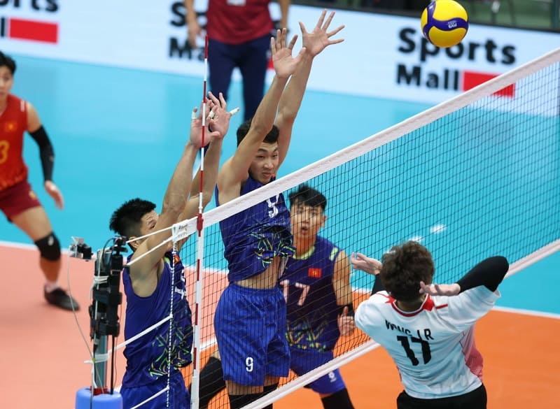 The Vietnamese men's volleyball team selects the best faces to participate in the SEA V.League 2026 tournament. Photo: Minh Dan
