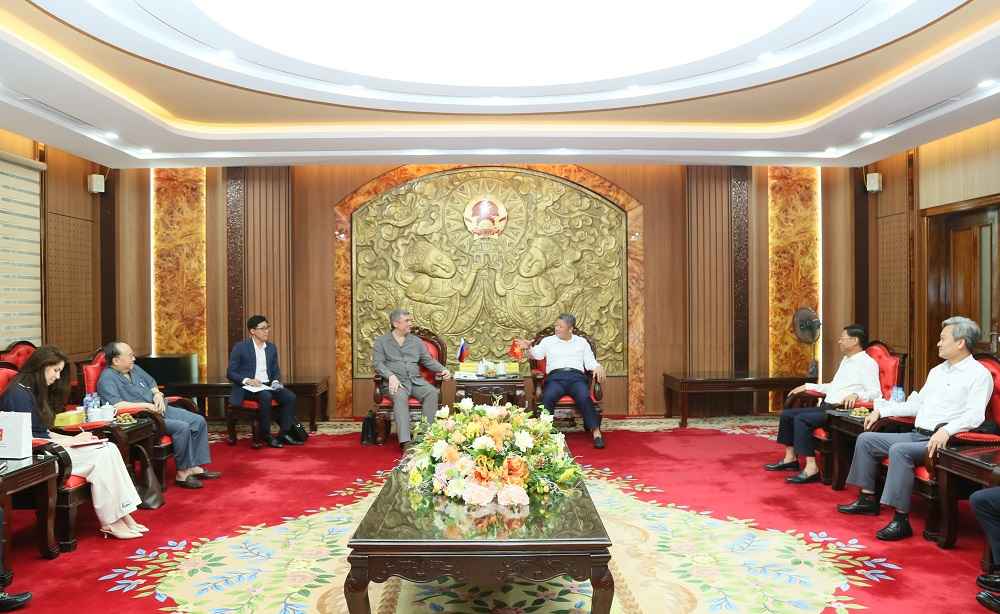 Hung Yen promotes cooperation with the city of Saint Petersburg of the Russian Federation. Photo: Hung Yen Provincial e-Portal