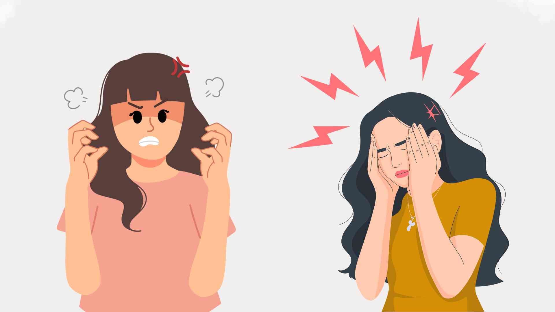 Migraine headaches are chronic neurological diseases that cause recurrent headaches. Graphic photo: Huong Son/ Photo using AI