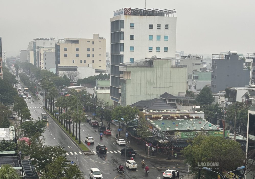 Après la fusion, Đà Nẵng compte encore 1 454 villages et groupes de population. Sur la photo, un coin de la ville de Đà Nẵng vu d'en haut. Photo: Lương Hạnh