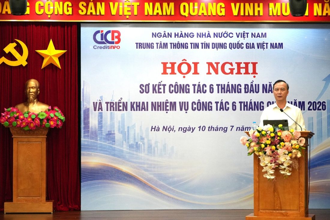 Ông Cao Văn Bình - Chủ tịch Hội đồng quản lý kiêm Tổng Giám đốc CIC phát biểu chỉ đạo tại Hội nghị. Ảnh: CIC