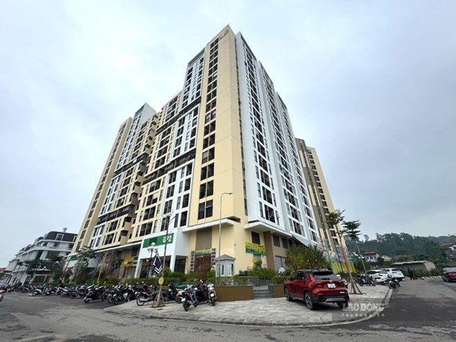 Currently, Lang Son only has one social housing area. Photo: Khanh Linh