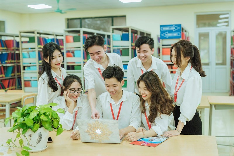 Students of Hanoi National University of Education 2. Photo: School provided