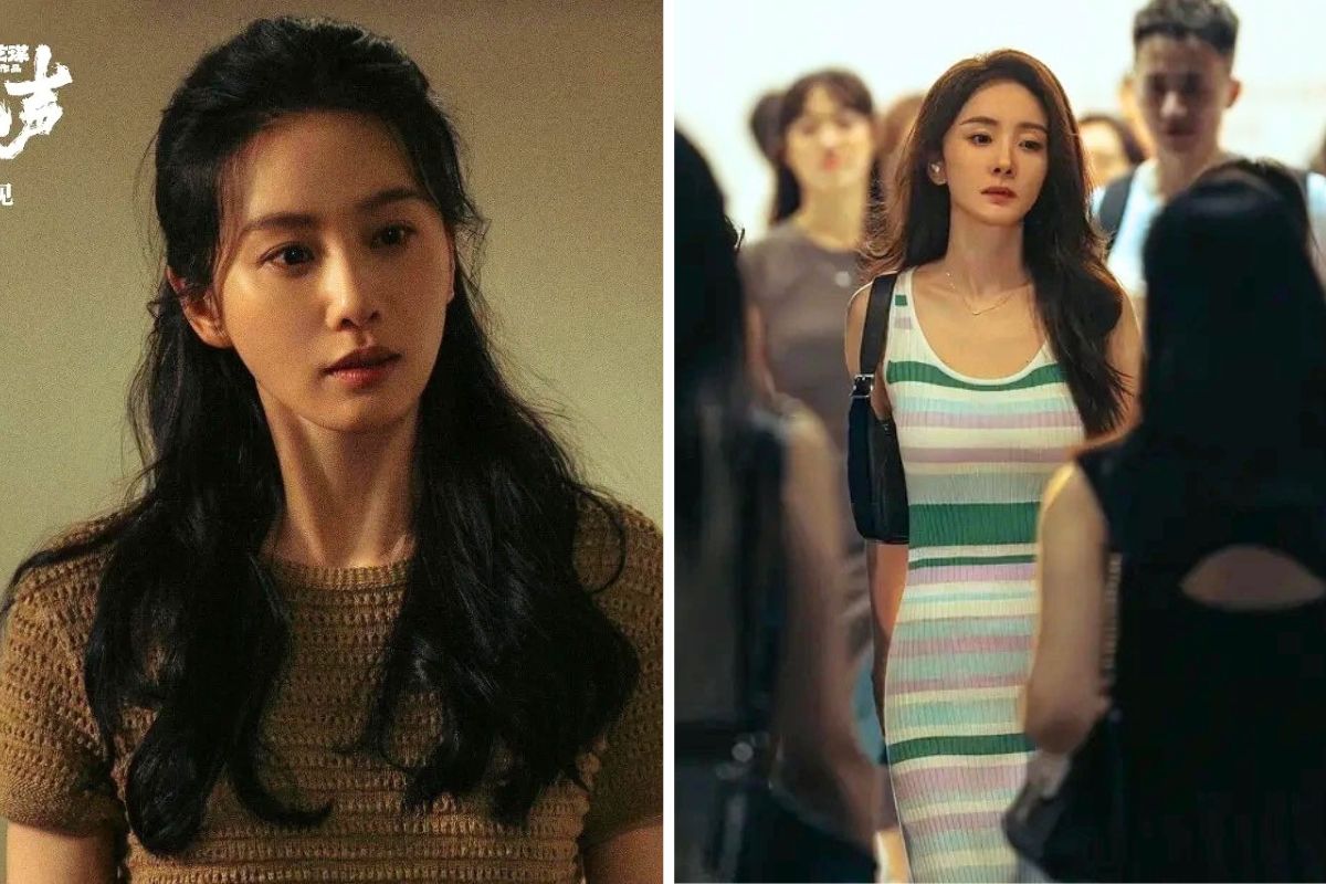 Lưu Thi Thi và Dương Mịch được đề cử Nữ phụ xuất sắc nhất với cùng phim “Kinh trập vô thanh“. Ảnh: VieON