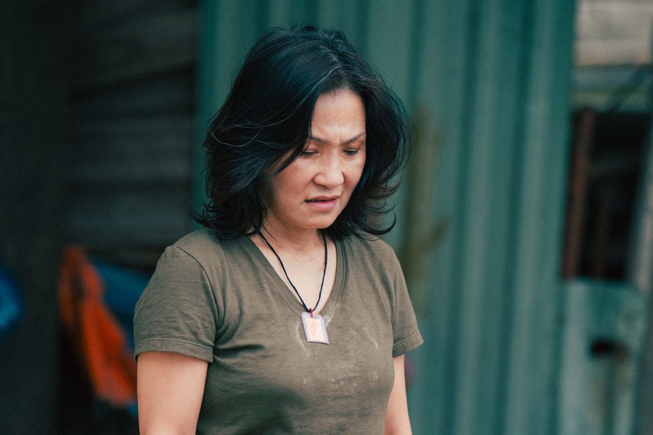 L'actrice Hong Dao. Photo : fournie par l'équipe de tournage de Len Huong.