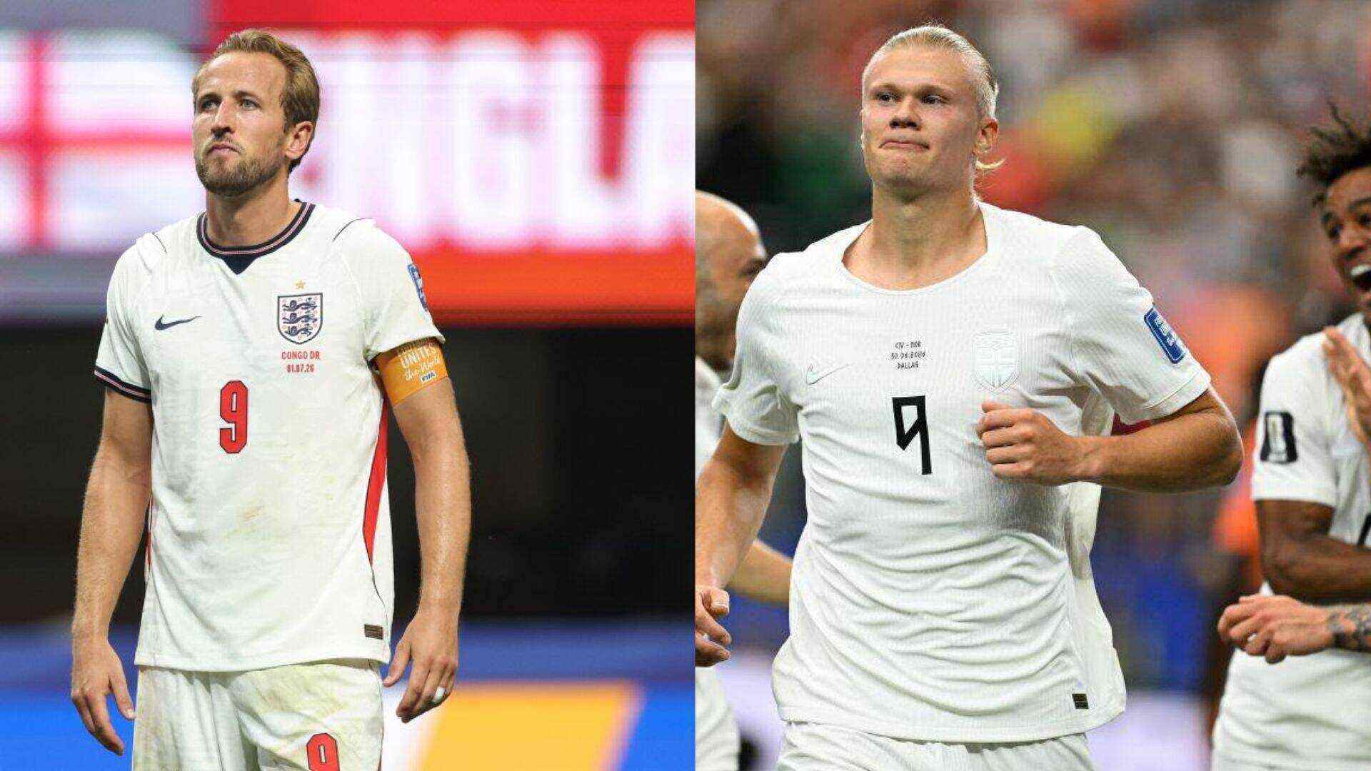 Harry Kane competes with Erling Haaland in the quarterfinals of the 2026 World Cup. Photo: Xinhua
