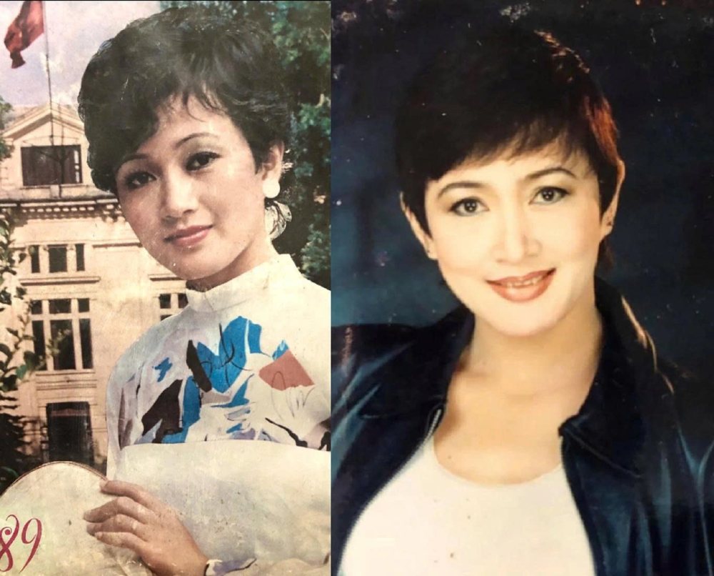 NSND Minh Hòa thời trẻ. Ảnh: NVCC