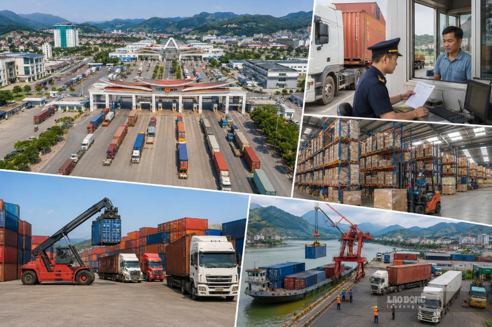 Tỉnh Lào Cai có lợi thế về cửa khẩu, logistics và thương mại biên giới