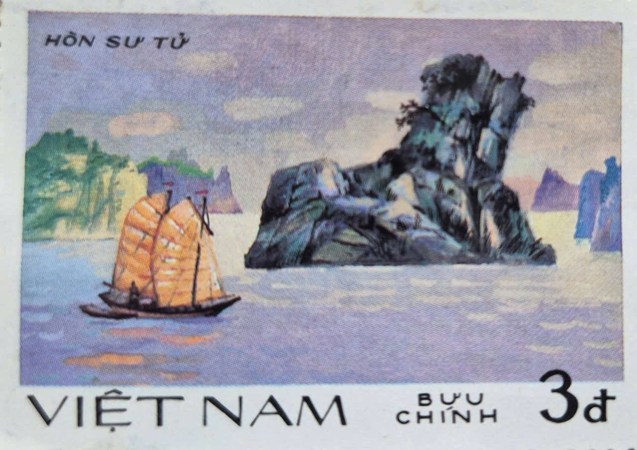Hòn Sử Tử. Ảnh: Trần Trọng Hà