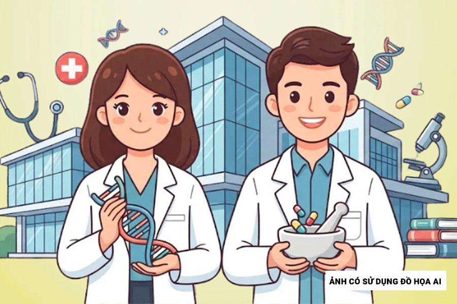 Floor score for Medicine and Pharmacy majors of Vinh Medical University