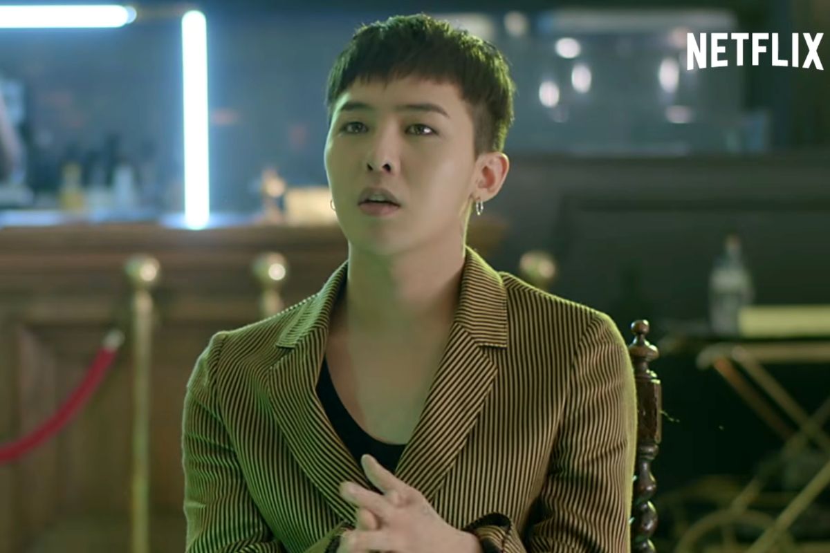 Male singer G-Dragon (Big Bang). Photo: Netflix
