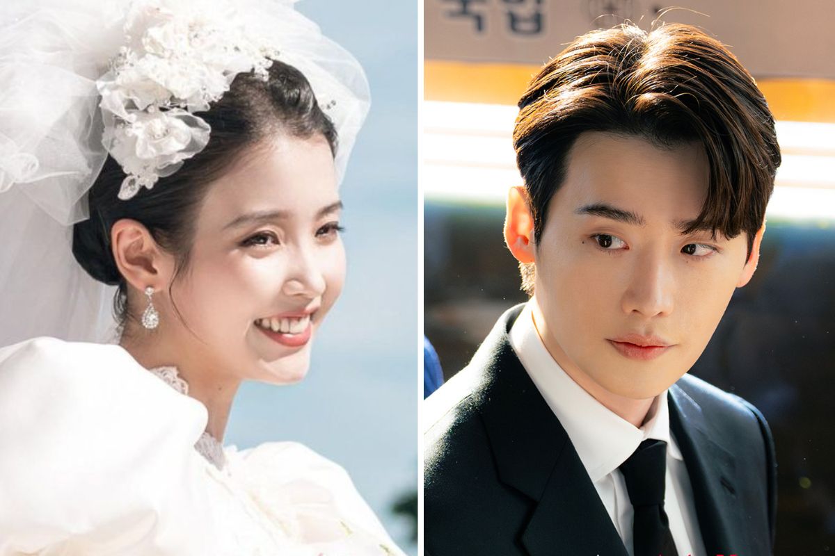 IU and Lee Jong Suk broke up after 4 years of dating. Photo: Netflix