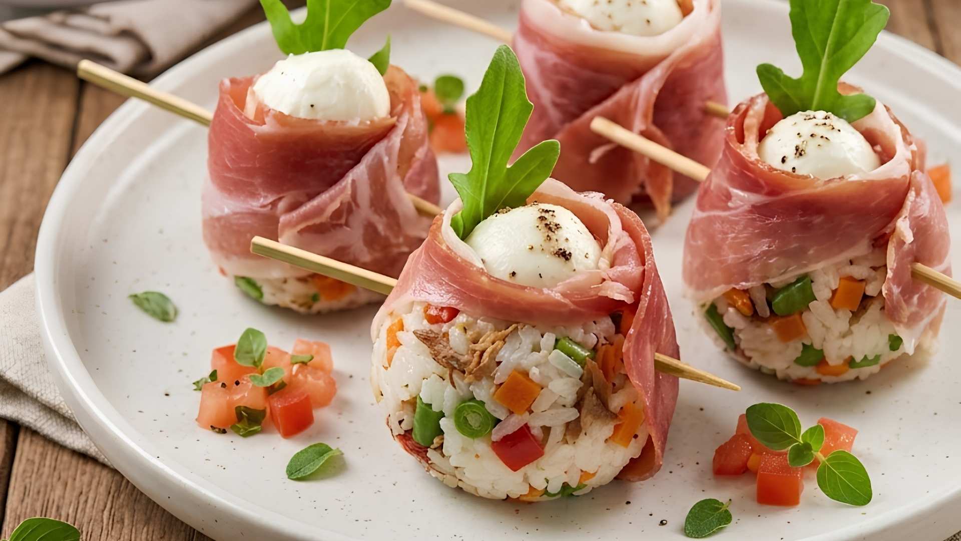 Hamlet rice rolls are a simple, nutritious dish, suitable for breakfast or to take with you to work or school. Photo: AI