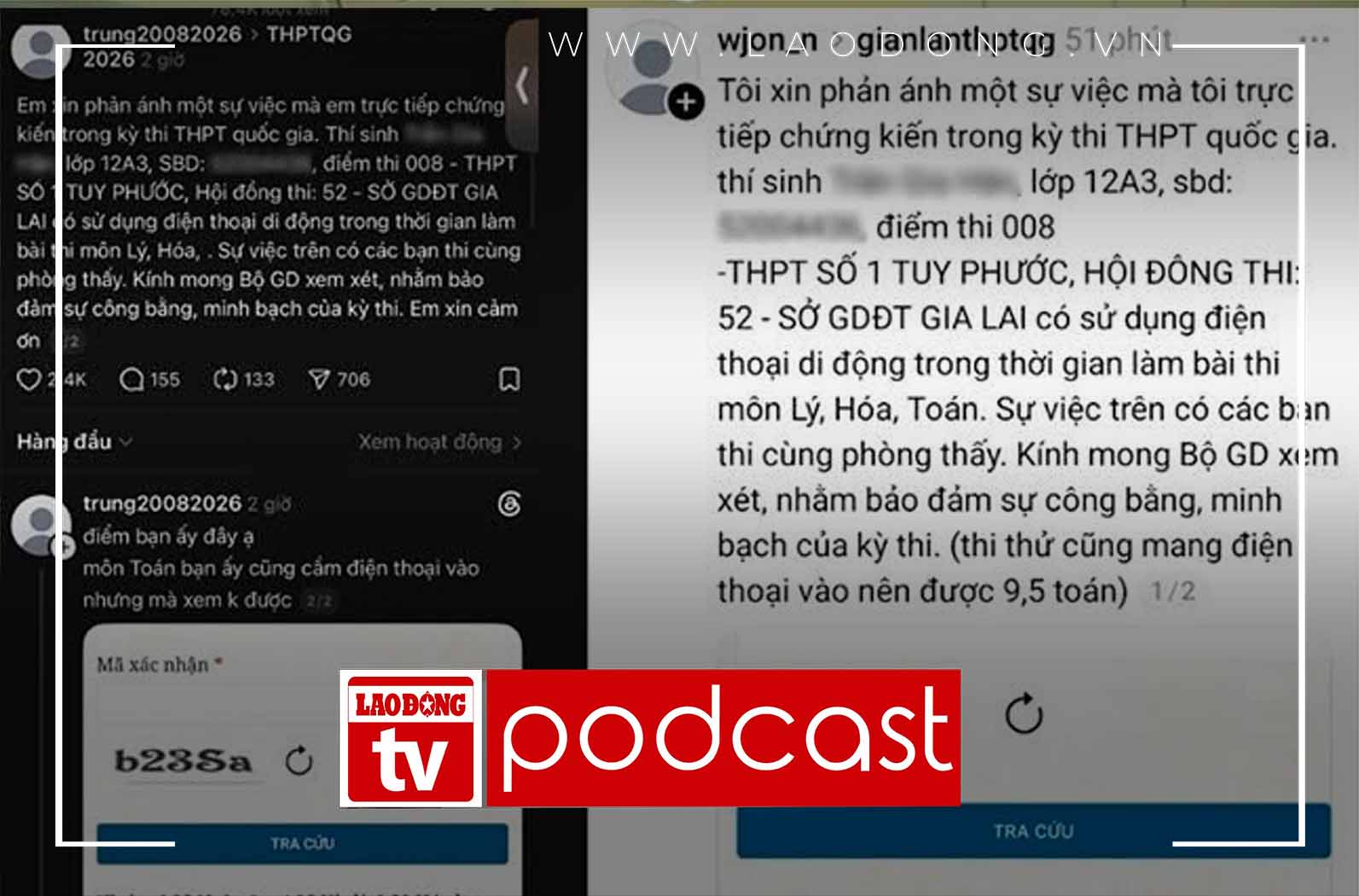 Morning news 13.7: New information on the case of accusing high school graduation exam cheating in Gia Lai
