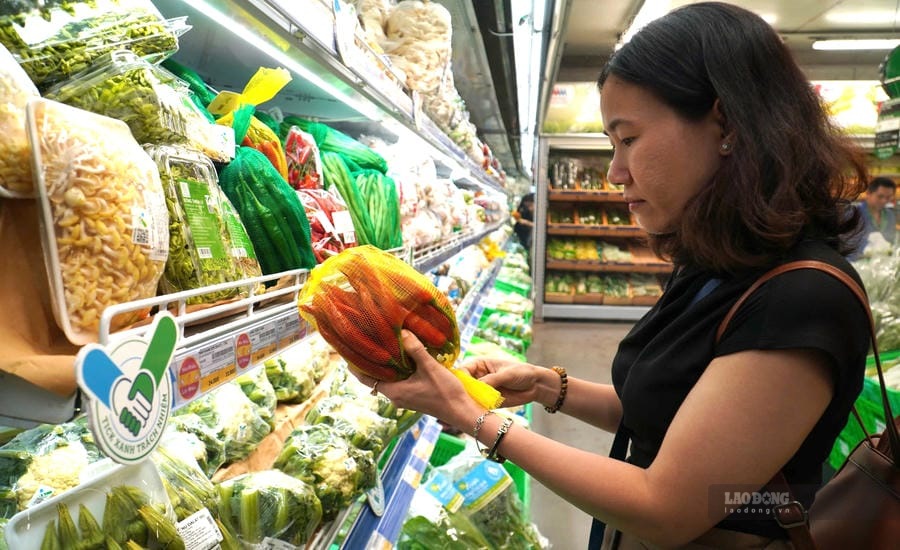 The "Responsibility Green Stick" model contributes to improving transparency and traceability in the food supply chain. Photo: Ngoc Le