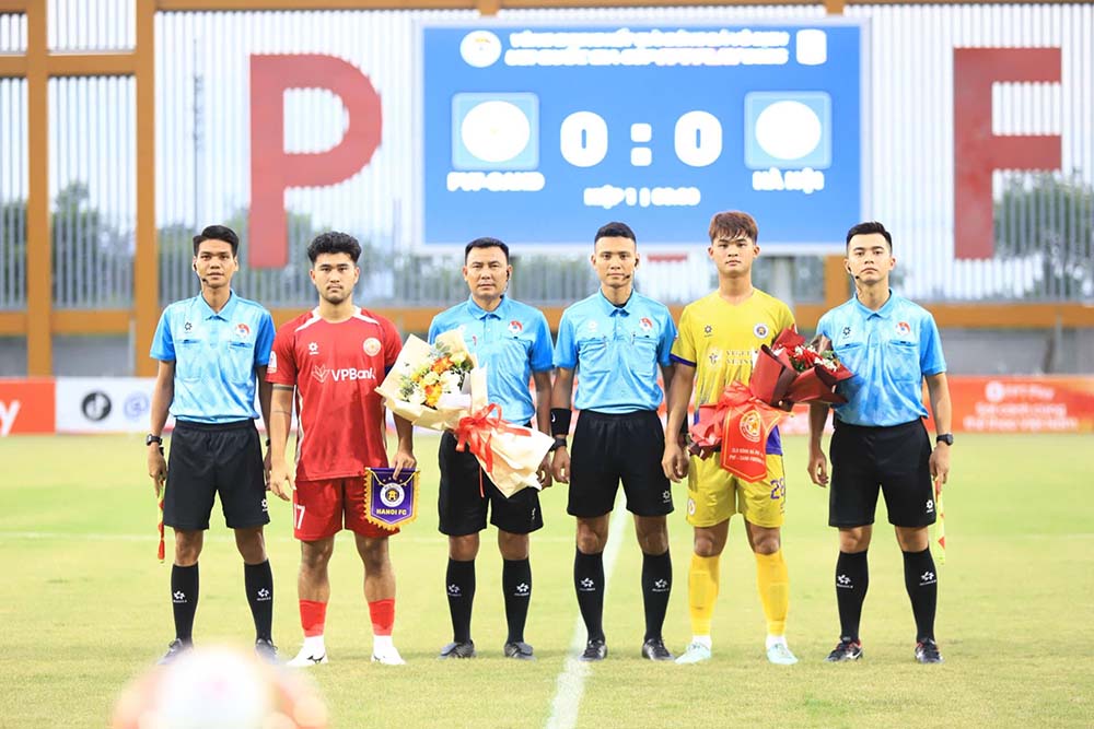 The opening ceremony of the 2026 National U21 Championship took place at the PVF Youth Football Training Center. Photo: VFF