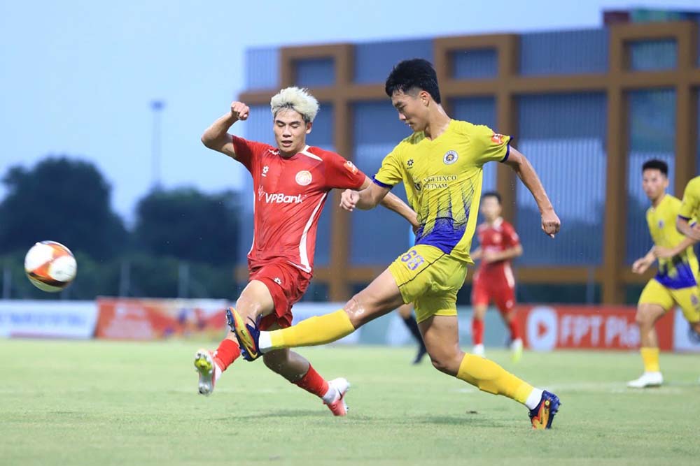 2026 U21 전국 선수권 대회 개막일은 많은 놀라움을 목격했습니다. 사진: VFF