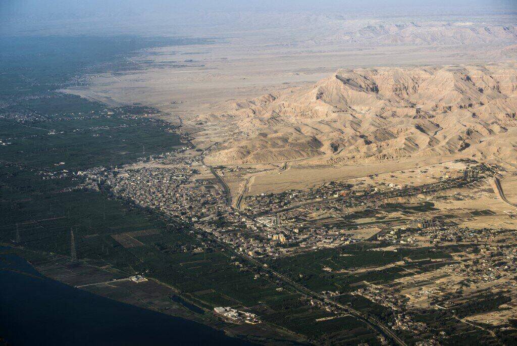 Egypt has just discovered a tomb of the pharaohs in the West Bank of Luxor. Pictured is the scene of the Valley of Kings (right) in the West Bank of Luxor, 500km south of Cairo, Egypt. Photo: AFP