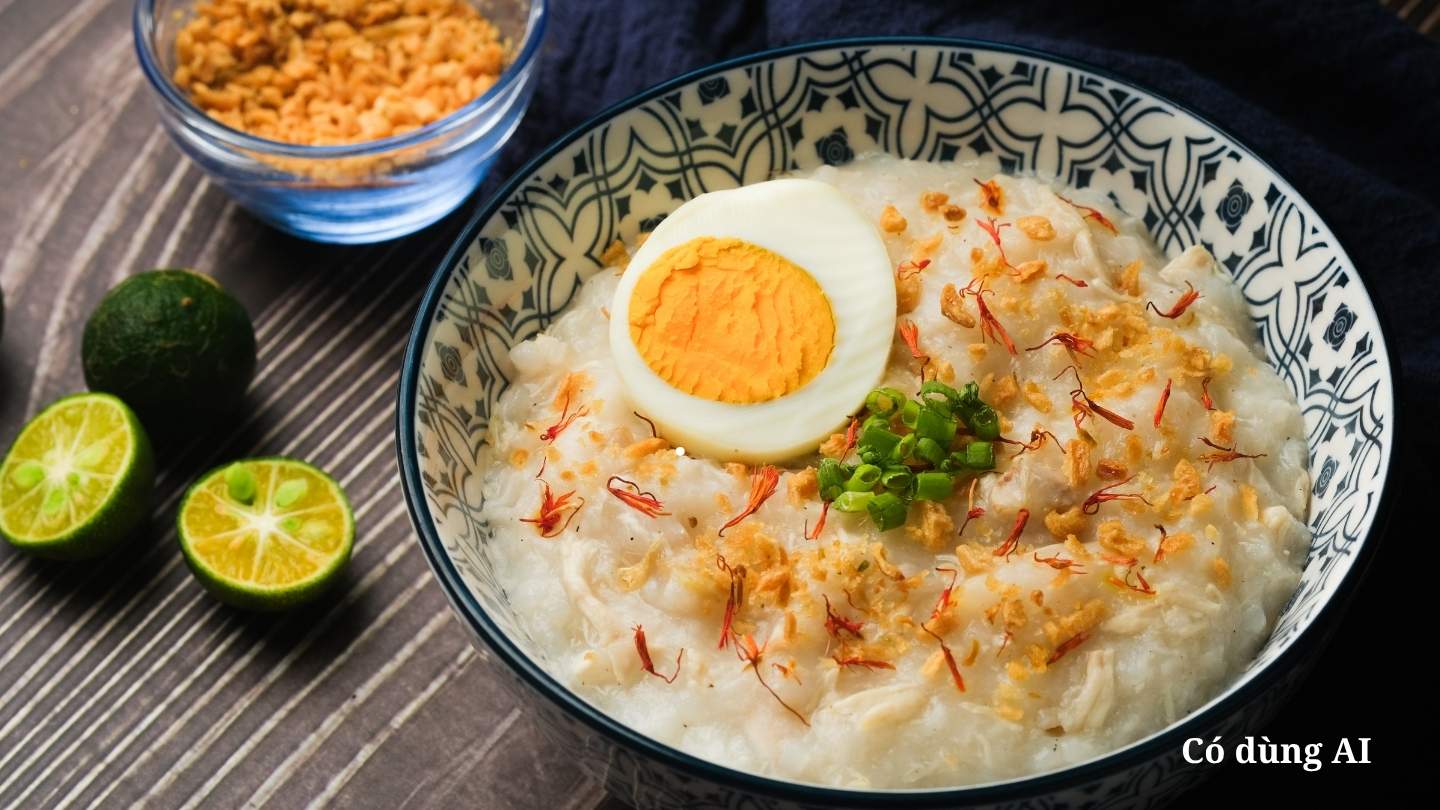 Nutritious porridge for babies to effectively support weight gain. Photo: AI