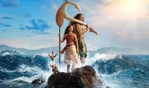 Disney's "Moana" (live-action) disappoints despite leading the North American box office. Photo: CGV