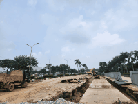 Hanoi is about to complete 7 major flood control projects. Photo: Minh Hanh