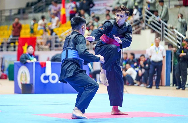 The 2026 Southeast Asian pencak silat Championship continues to take place in Vietnam after we organized it in 2025. Photo: Cam Ky