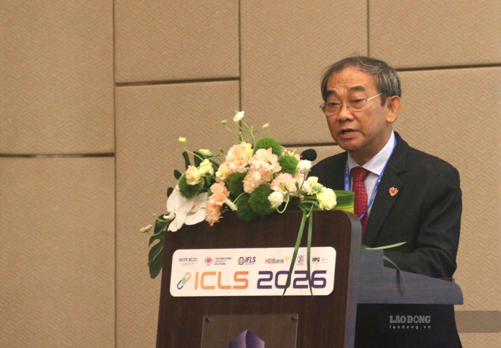 NGND.PGS.TS Hồ Thanh Phong - Hiệu trưởng Trường Đại học Thái Bình Dương. Ảnh: Hữu Long