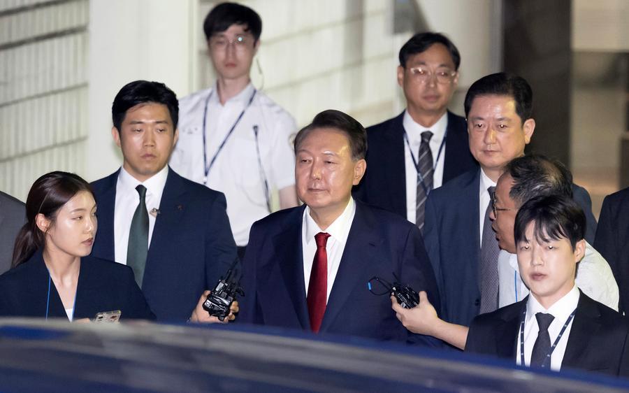 Former South Korean President Yoon Suk Yeol. Photo: Xinhua