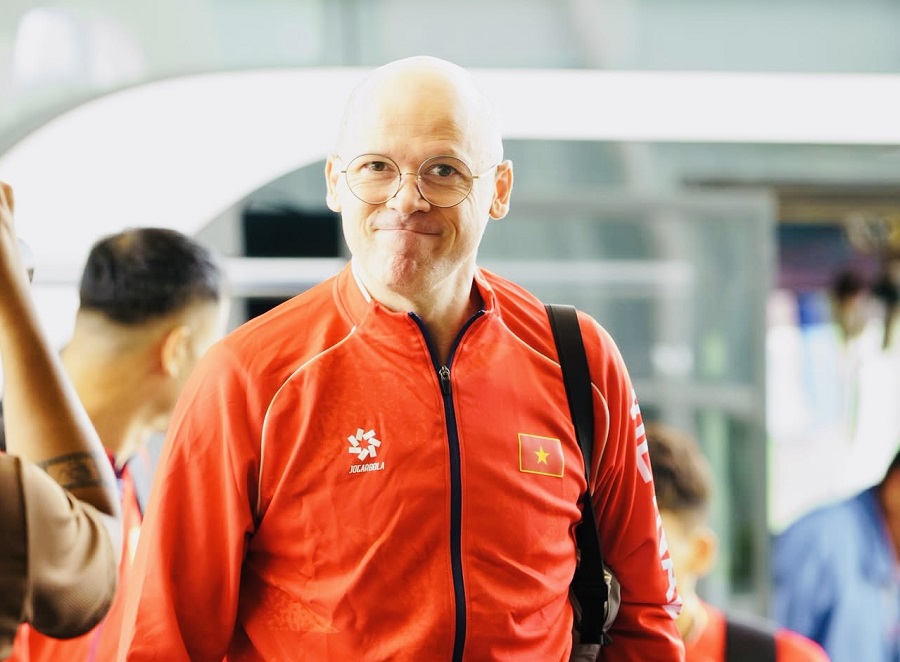 Head coach Federico Rampazzo and the Vietnamese men's volleyball team confidently compete at SEA V.Cup 2026 in the Philippines. Photo: Philippines Volleyball Federation