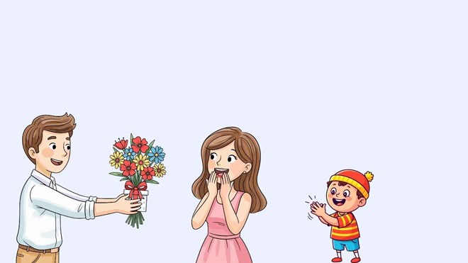 Spending more time on common activities helps family happiness to be sustainable. Illustration by AI