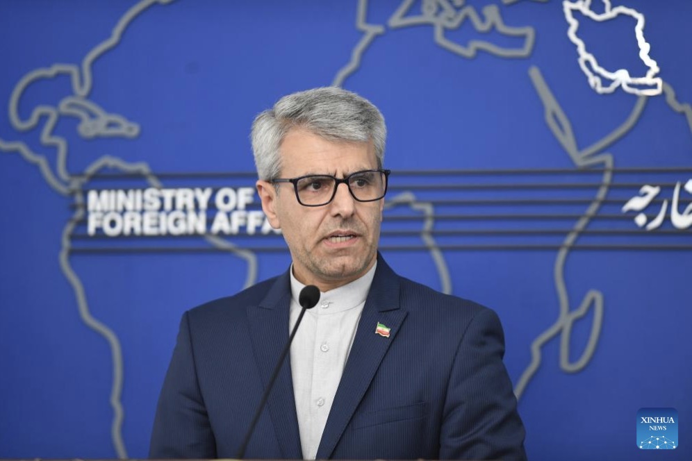 Iranian Foreign Ministry Spokesperson Esmaeil Baqaei. Photo: Xinhua