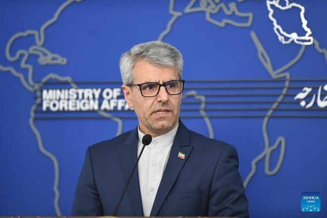 Iranian Foreign Ministry spokesman Esmaeil Baghaei. Photo: Xinhua