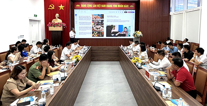 Conference to introduce new routes of Sun PhuQuoc Airways in Hai Phong. Photo: Mai Chi