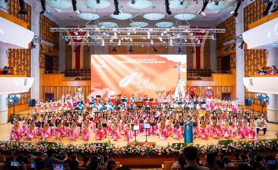 With the mission of training, researching and preserving musical heritage, the Vietnam National Academy of Music continues to affirm its role in the country's art education. Photo: Provided by the Vietnam National Academy of Music