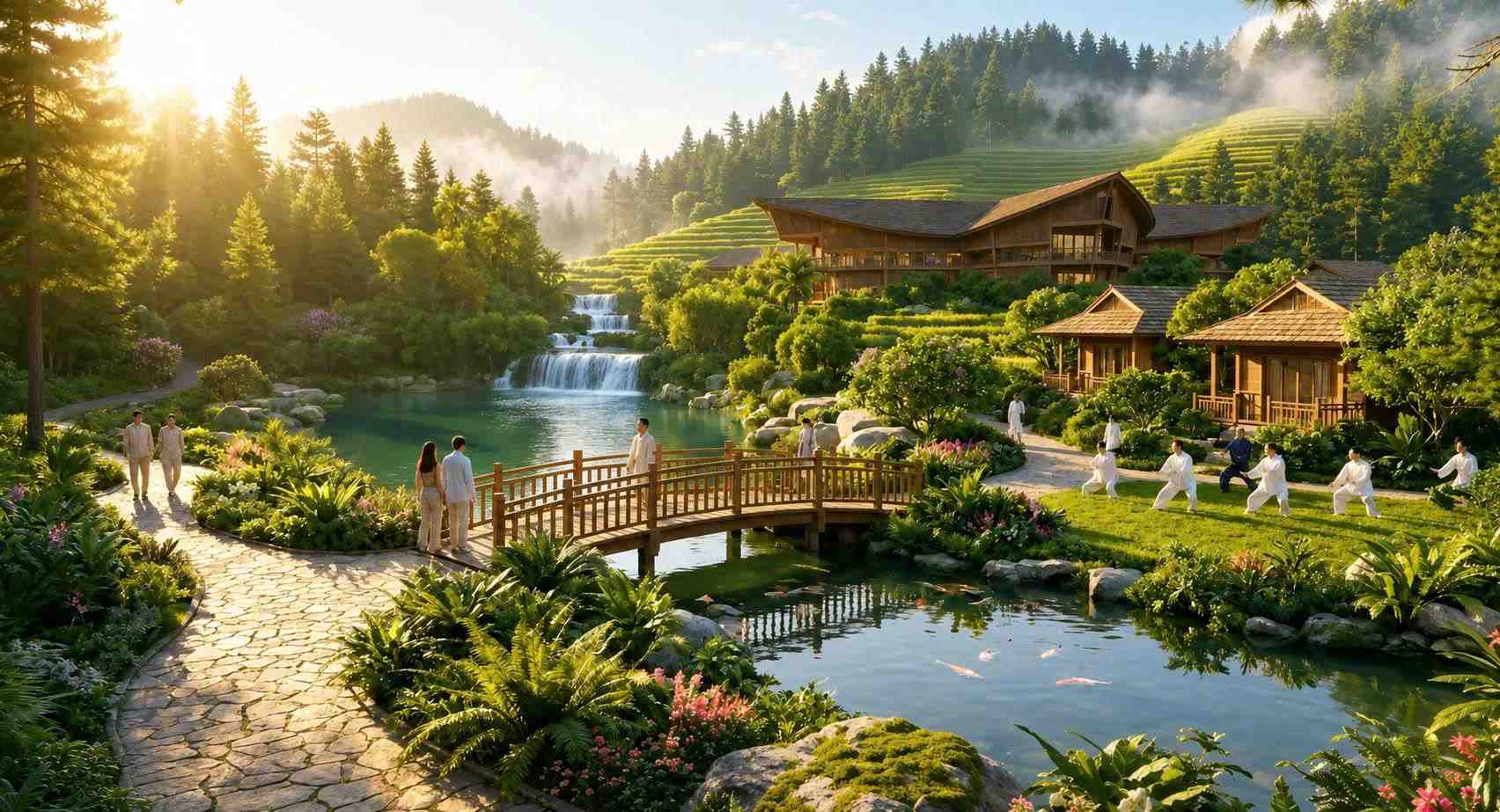 A nearly 4,500 billion VND resort project is proposed by an investor to be built in Son La. Photo: Thuy Ha/Son La Provincial Information Portal