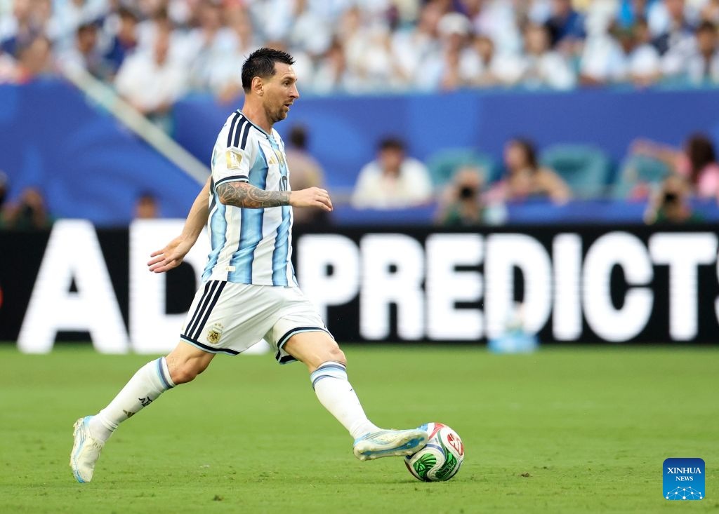 World Cup 2026 semi-final schedule between England vs Argentina. Photo: Xinhua