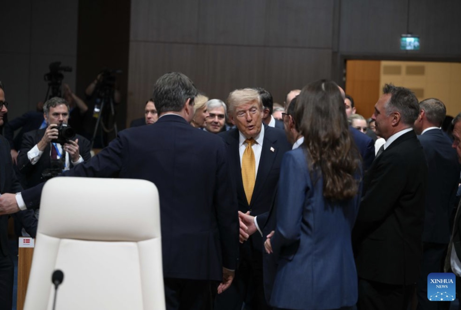 Mr. Trump declared that the US will be "known as the "Protector of the Strait of Hormuz" and will impose a 20% tariff on all goods transported through this waterway route. Photo: Xinhua