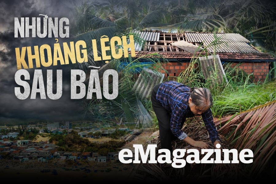 Những khoảng lệch sau bão