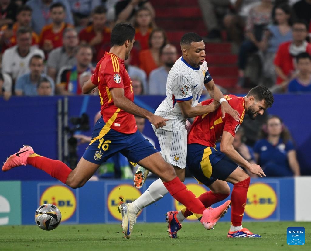 Dự đoán tỉ số trận đấu bán kết World Cup 2026 giữa Pháp vs Tây Ban Nha. Ảnh: Xinhua