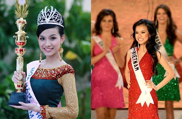 Miss Thuy Lam was crowned Miss Universe Vietnam in 2008. Photo: BTC