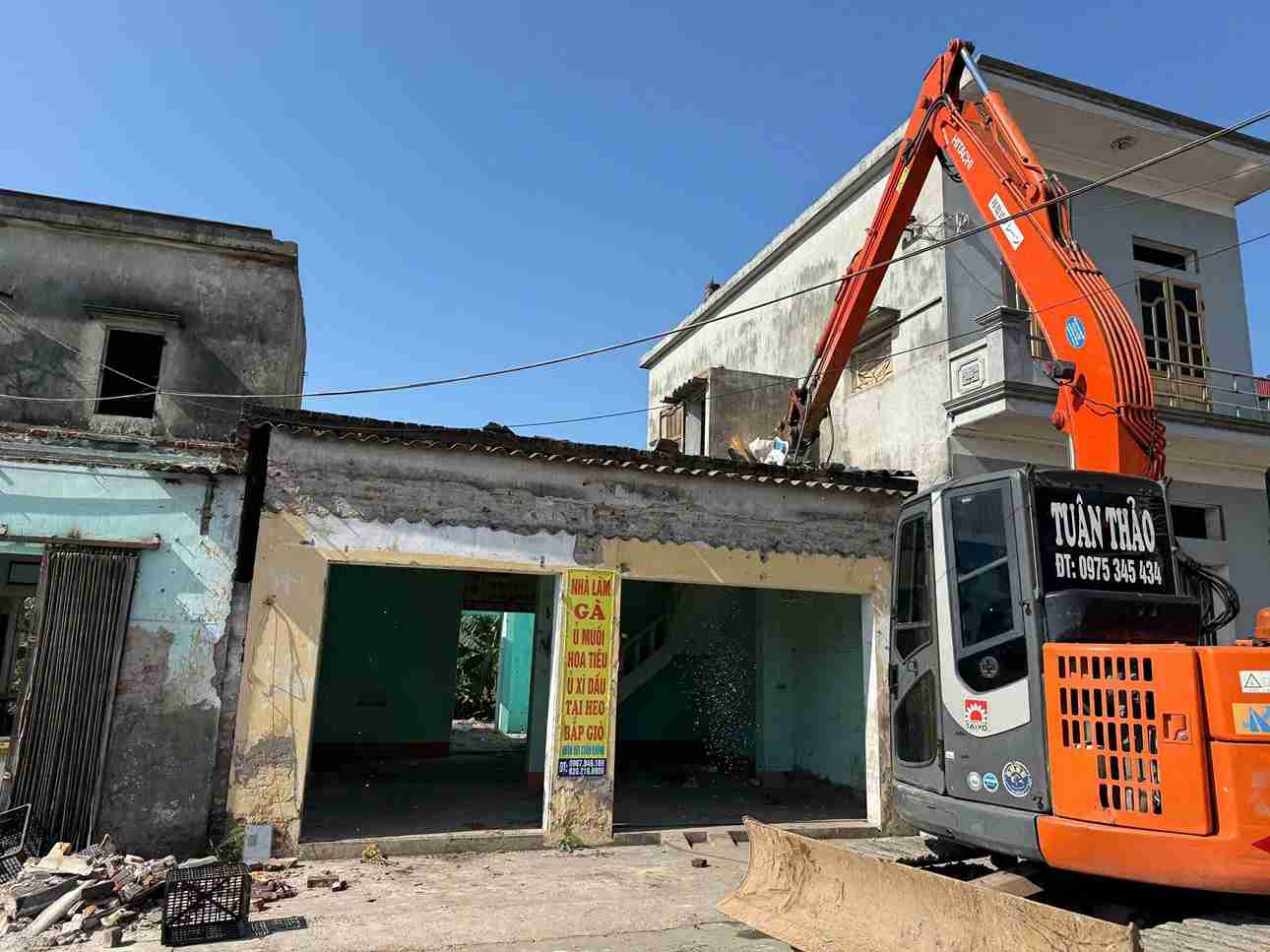 Người dân đồng thuận, nhiều dự án ở xã Khúc Thừa Dụ được đẩy nhanh tiến độ. Ảnh: Xã Khúc Thừa Dụ
