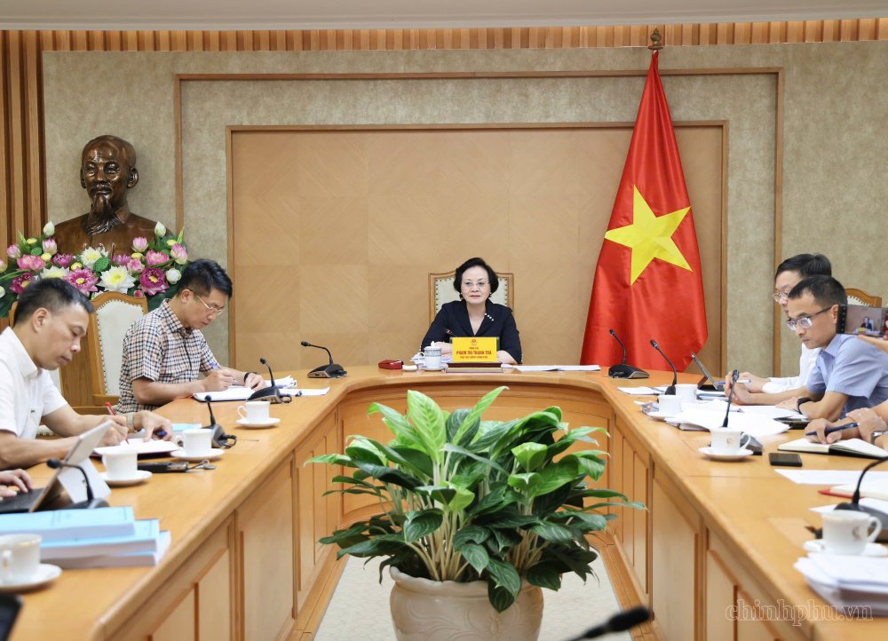 Quang cảnh cuộc làm việc. Ảnh: VGP