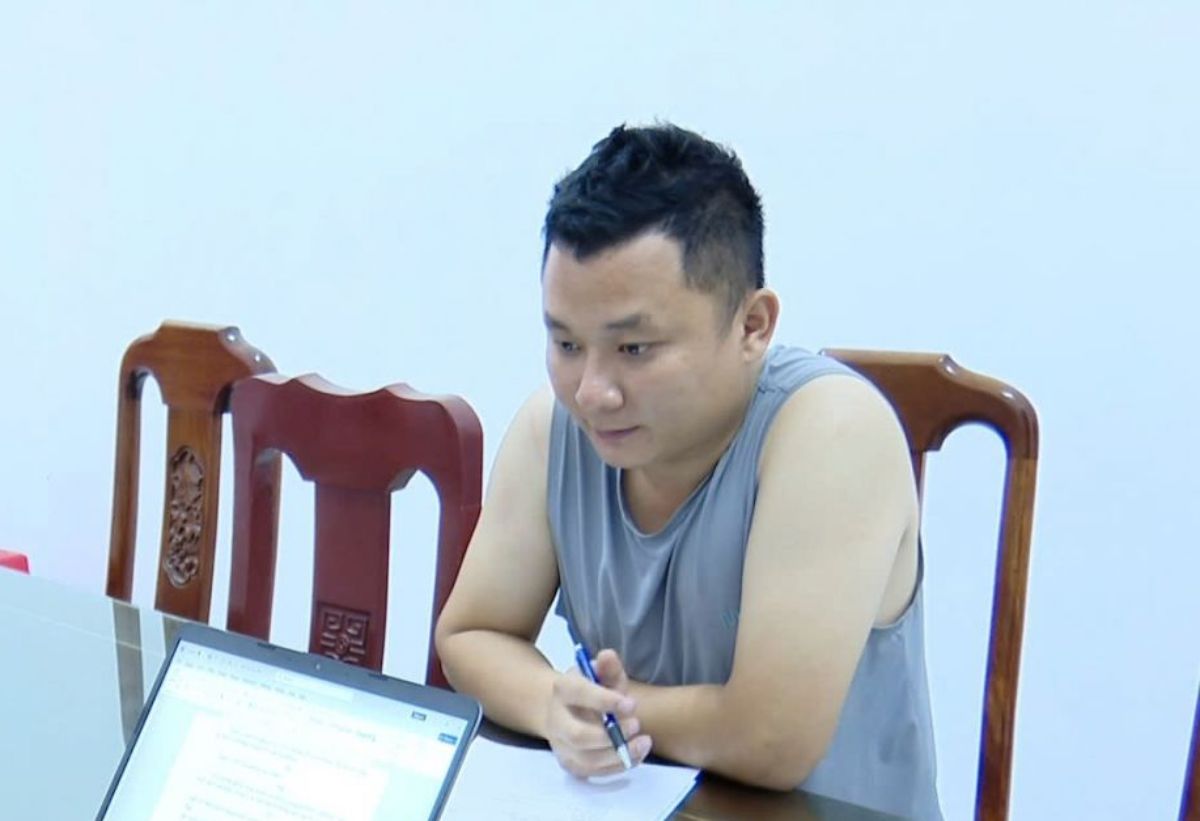 Đối tượng Vũ Xuân Đoàn. Ảnh: Công an tỉnh Ninh Bình