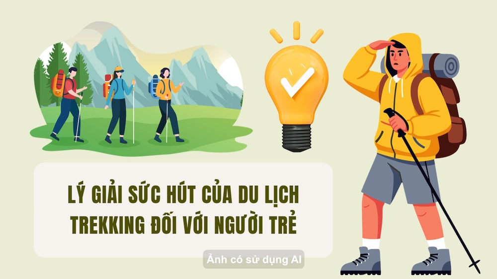 Explaining the appeal of trekking tourism for young people