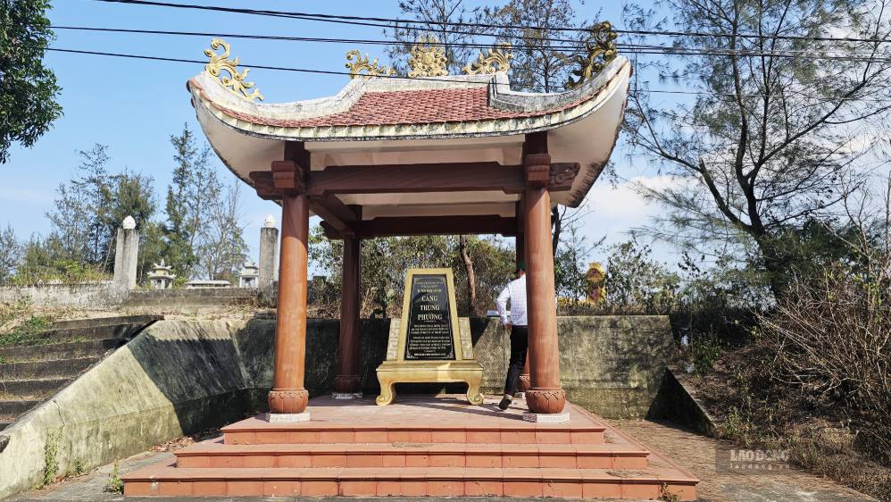 From an old trading port buried over time, Trung Phuong is expected to become a cultural tourism highlight of the southern coast of Cua Dai. Photo: Hoang Bin